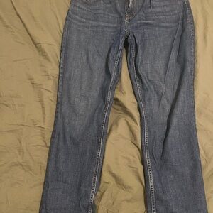 Everlane Women's Dark Blue Straight Leg Jeans